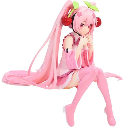 Hatsune Miku Figure - Pink Cherry Dress PVC Collectible