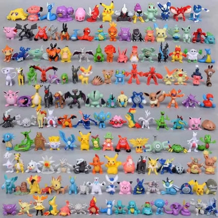 Pokemon Figure Collection - 144 Styles Mini Character Set