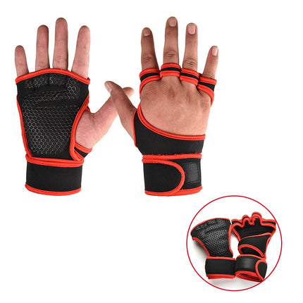 Workout Gloves - Training Gloves for Weightlifting, Gym & Fitness with Wrist Support