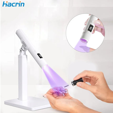 UV LED Portable Nail Drying Lamp with Stand Desing