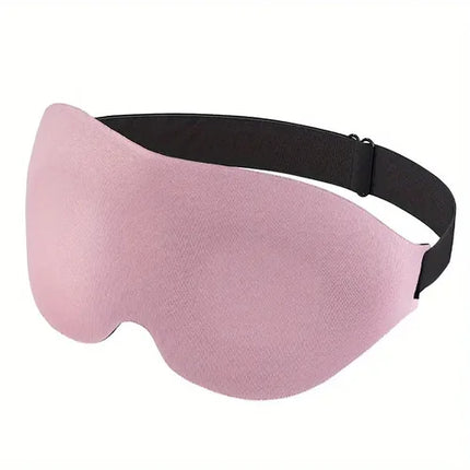 1 Pc 3D Sleep Mask Blindfold Sleep Aid Soft Memory Foam Eye Mask Suitable For Sleep Travel Blackout Sleep Mask Eye Mask Eyepatch