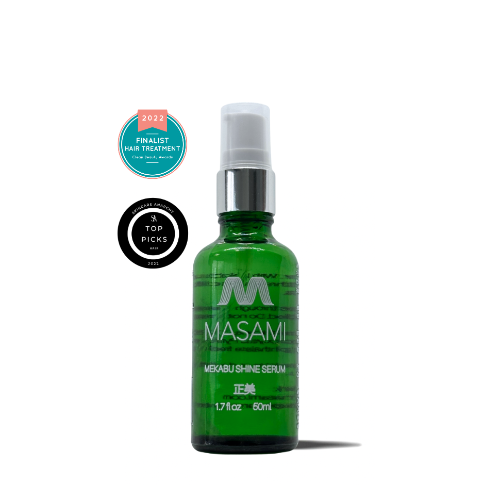 MASAMI Mekabu Hydrating Shine Serum – Frizz Control & Color Vibrancy