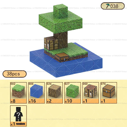 Magnetic Building Blocks - Mine World STEM Construction Set