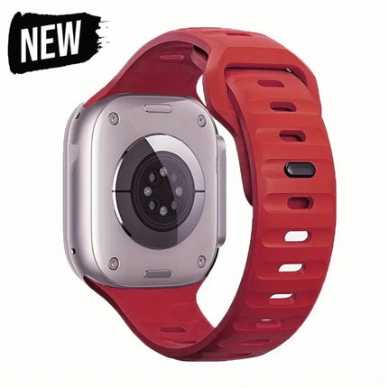 Soft Silicone Sport Strap for Apple Watch - Ultra/Series 10/9/8/7/6