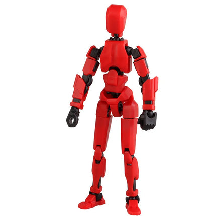 Multi-Jointed Poseable Robot Figure - 3D Printed Action Toy 5.5"