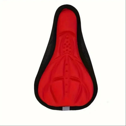 3D Padded Bike Saddle Cover - Gel Cushion Seat Cover for Comfortable Cycling