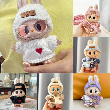 Labubu Doll Designer Outfit Set - V1/V2/V3 Accessories & Clothing