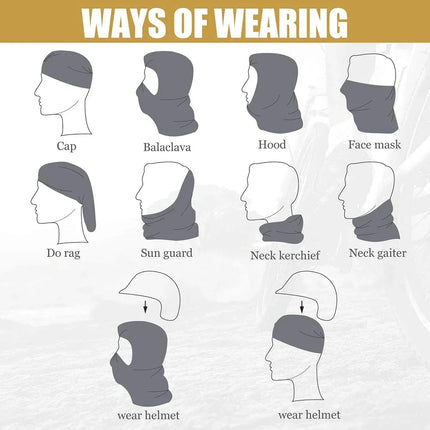 Thermal Winter Balaclava - Fleece Full Face Mask for Cycling, Skiing & Outdoor Sports