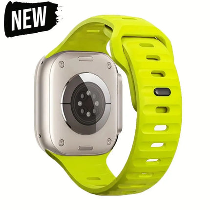 Soft Silicone Sport Strap for Apple Watch - Ultra/Series 10/9/8/7/6