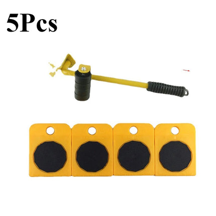 Multipurpose Heavy Duty Furniture Mover Rollers – 2/4/5pcs Set for Effortless Moving & Lifting