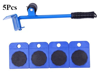 Multipurpose Heavy Duty Furniture Mover Rollers – 2/4/5pcs Set for Effortless Moving & Lifting