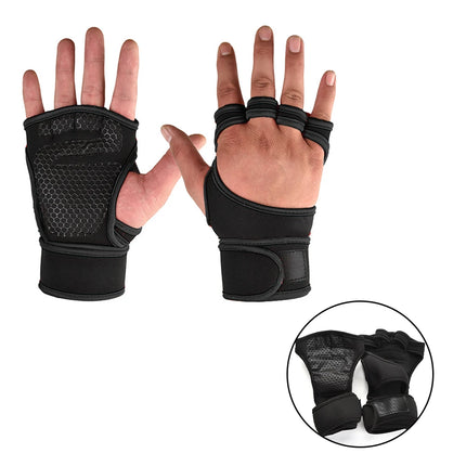 Workout Gloves - Training Gloves for Weightlifting, Gym & Fitness with Wrist Support