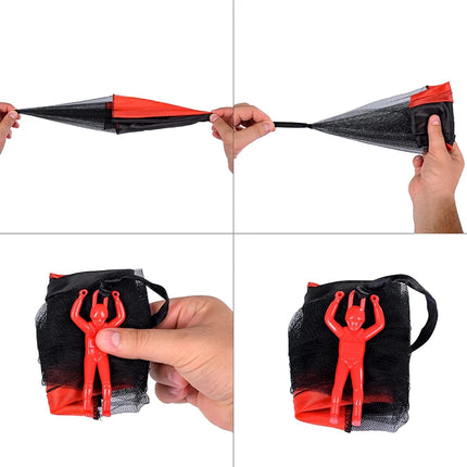 Tangle-Free Parachute Toys - Outdoor Flying Toy for Kids