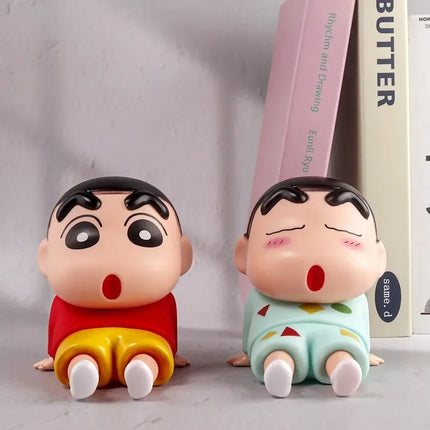Crayon Shin-Chan Phone Holder - Kawaii Desktop Figure Stand