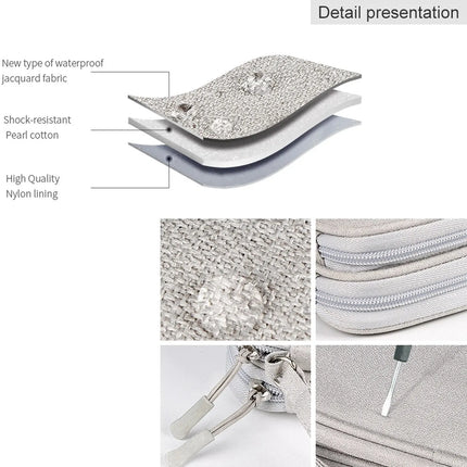 Waterproof Cable Organizer Bag - Travel Storage Case for Chargers & Cords