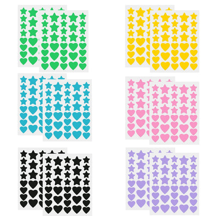 432 Colorful Star-Shaped Pimple Patches