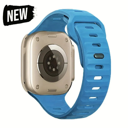 Soft Silicone Sport Strap for Apple Watch - Ultra/Series 10/9/8/7/6