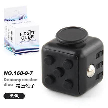 Magic Fidget Cube - 6-Sided Sensory Stress Relief Toy