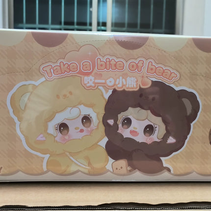 Yooki V4 Bear Blind Box - "Takes A Bite" Plush Mystery Series