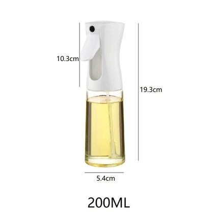 Oil Spray Bottle - Reusable Food-Grade Mist Sprayer for Cooking & Kitchen