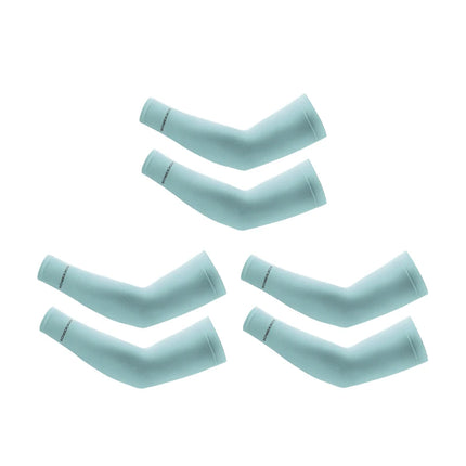 ROCKBROS Ice Silk Cycling Arm Sleeves - Breathable UV Protection for Summer Riding