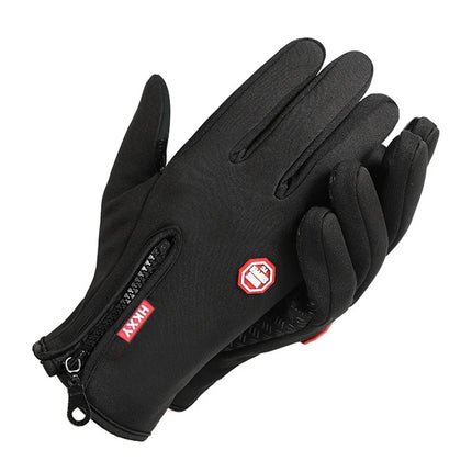 Winter Touchscreen Cycling Gloves - Warm Waterproof Gloves for Cycling & Skiing