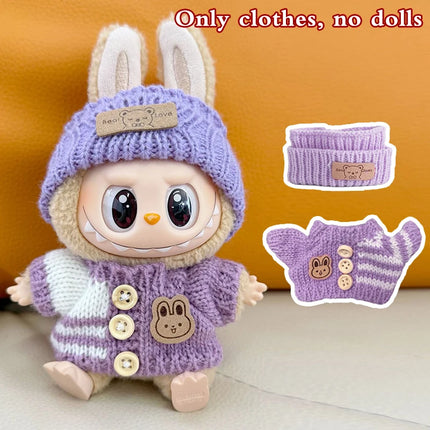 Labubu Doll Designer Outfit Set - V1/V2/V3 Accessories & Clothing