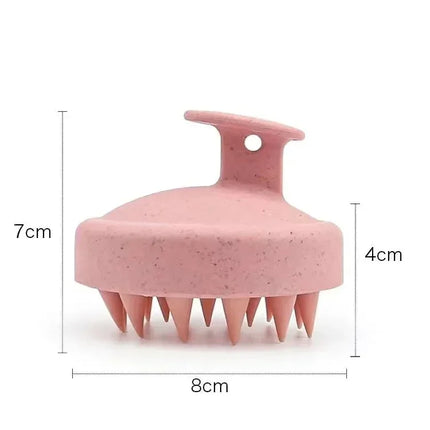 Silicone Shampoo and Body Massage Brush