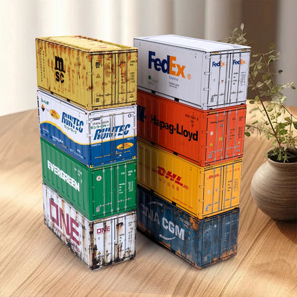 Mini Iron Storage Box - Vintage Desktop Container