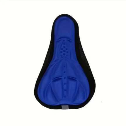 3D Padded Bike Saddle Cover - Gel Cushion Seat Cover for Comfortable Cycling