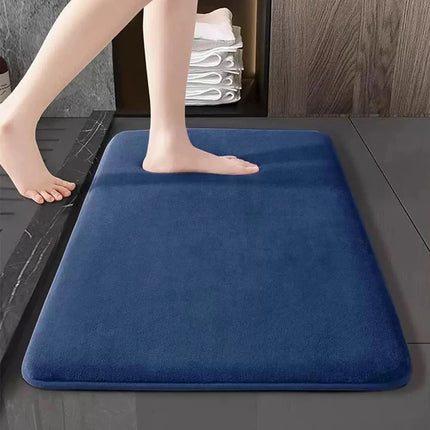 Super absorbent floor mat, super absorbent bath mat, super anti slip coral velvet bathroom floor mat, door mat