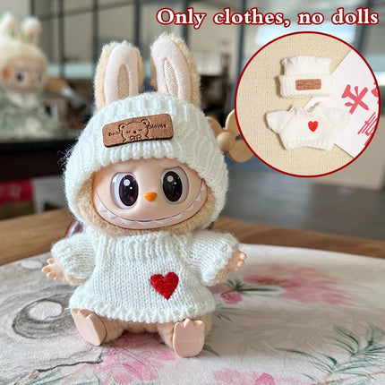Labubu Doll Designer Outfit Set - V1/V2/V3 Accessories & Clothing