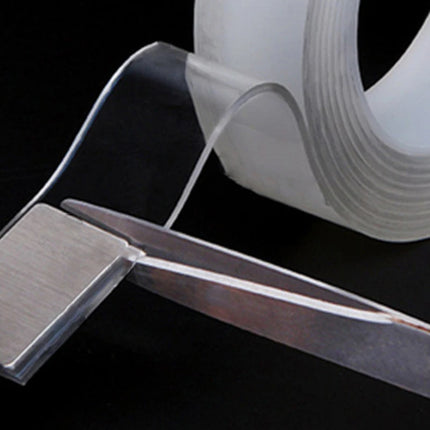 Nano Double-Sided Tape - Reusable Transparent Adhesive 1-5M