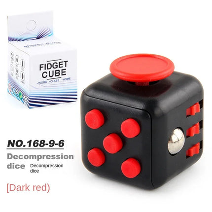 Magic Fidget Cube - 6-Sided Sensory Stress Relief Toy
