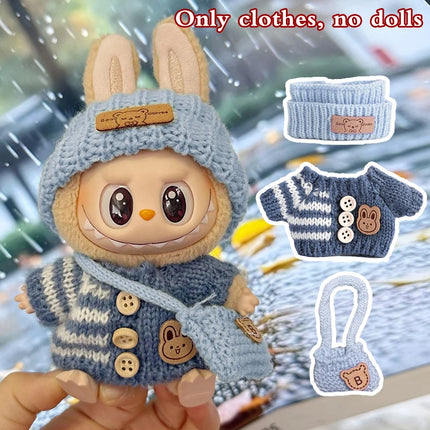 Labubu Doll Designer Outfit Set - V1/V2/V3 Accessories & Clothing