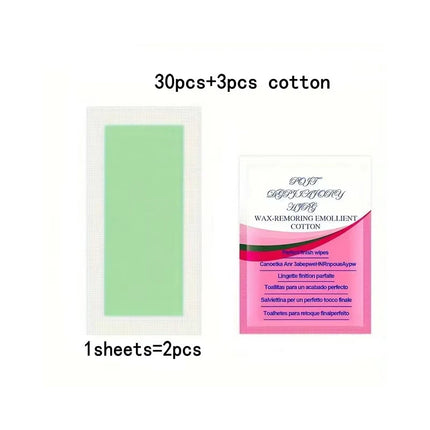 10/20/30/50 Pcs Depilatory Wax Strips For Hair Removal
