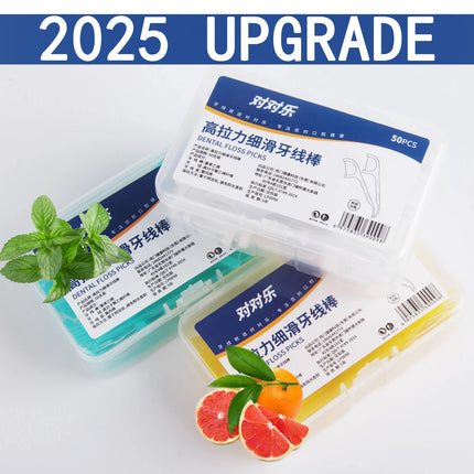 Portable Disposable Dental Floss Picks - 1/2/5/10 Box Set