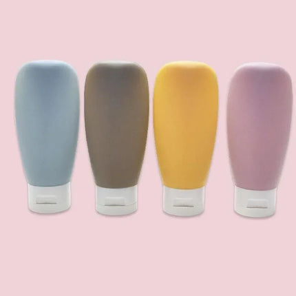 Refillable Bottle 60ml for Lotion/Shampoo/Conditioner 4-pc