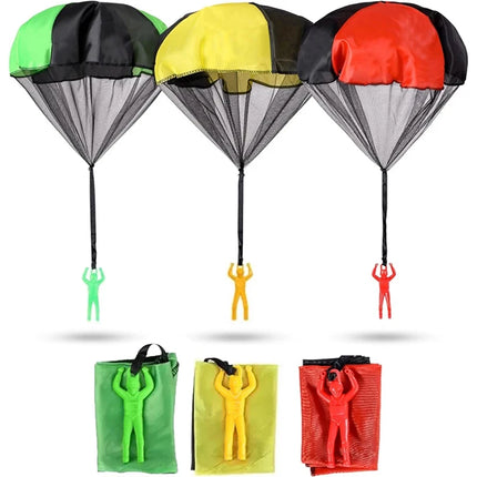 Tangle-Free Parachute Toys - Outdoor Flying Toy for Kids