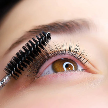 Bottled 50-pcs Disposable Eyelash Extension Mascara Wand