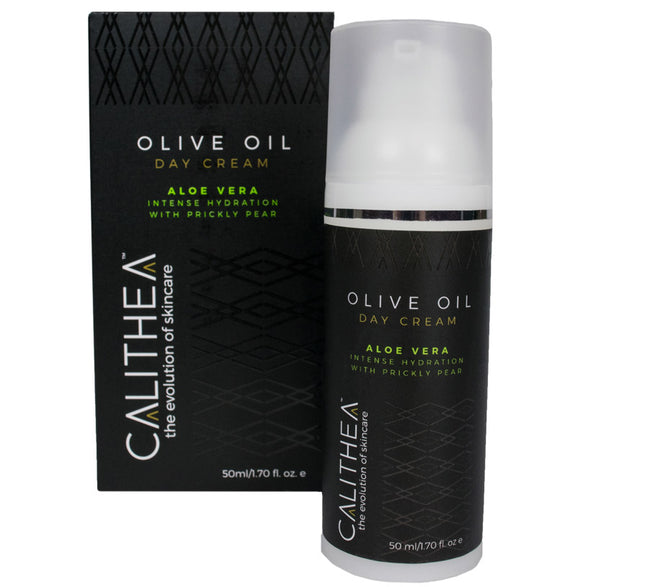 Calithea Olive Oil Day Cream – 97% Natural with Aloe Vera & Prickly Pear