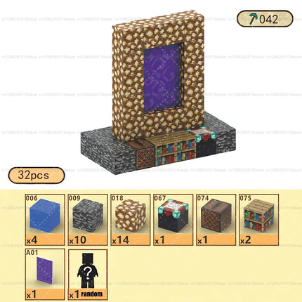 Magnetic Building Blocks - Mine World STEM Construction Set