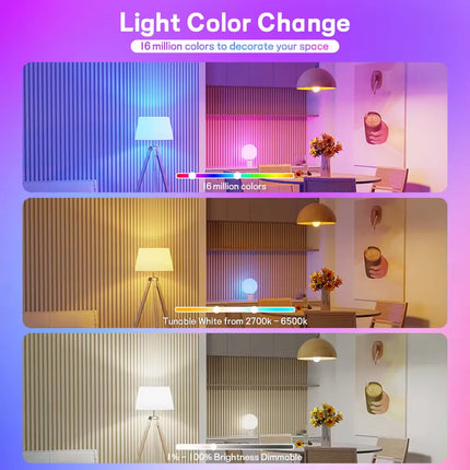 16 Colors RGB Colorful Infrared Remote Control Bulb 24 Key Remote Control Spotlight Color Changing Party Atmosphere Light