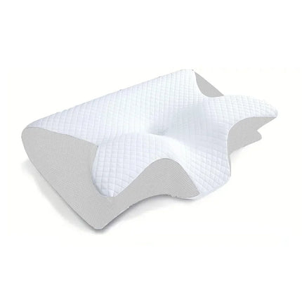 Butterfly Memory Foam Neck Pillow - Orthopedic Cervical Pillow for Pain Relief