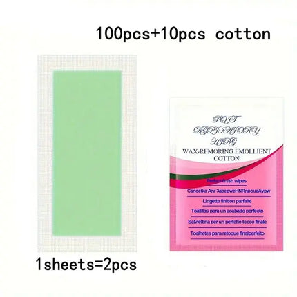 10/20/30/50 Pcs Depilatory Wax Strips For Hair Removal