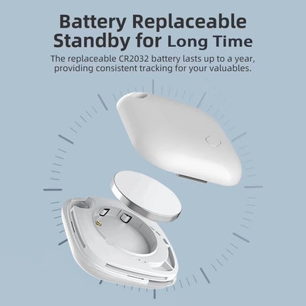 Mini GPS Tracker Smart Tag - iOS Find My Compatible Anti-Lost Finder