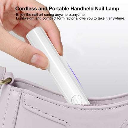 UV LED Portable Nail Drying Lamp with Stand Desing