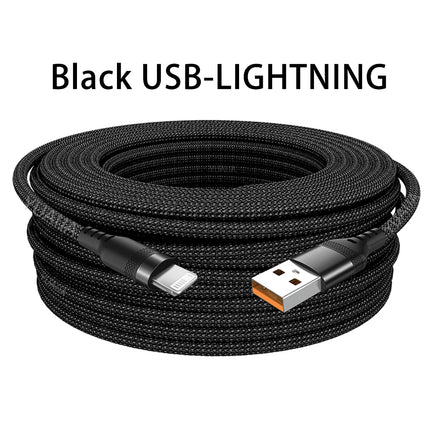 USB Type-C Extended  3M 5M 8-Meter Android Micro USB Fast Charging Cable For Huawei Xiaomi Vivo Oppo And Leeco Phone Data C