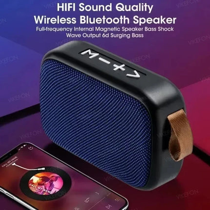Mini Fabric Speaker Portable Wireless Soundbar Bluetooth 5.0 Outdoor Indoor Sport HIFI Loudspeaker J Support TF Card FM L Radio