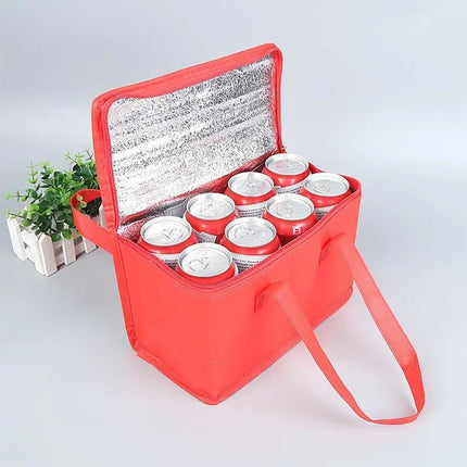 Insulated Lunch Cooler Bag - Portable Thermal Food Storage